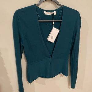 BOSS Emerald Green Cardigan XS NWT Women’s